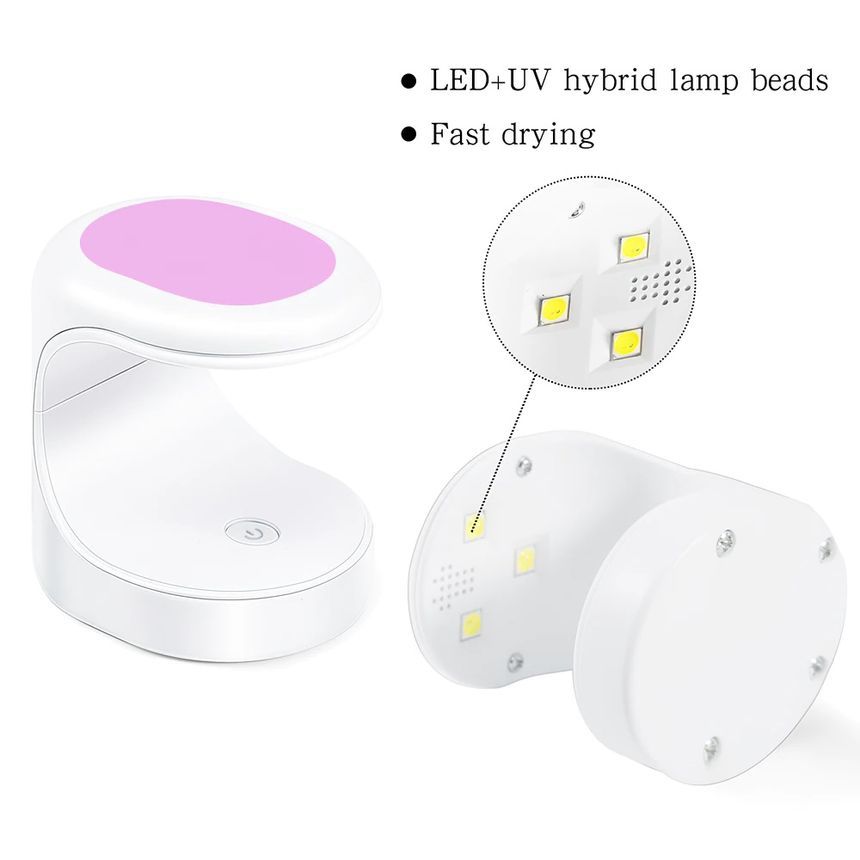 HOMTEC - USB Nail Art Lamp (Diverse ontwerpen)