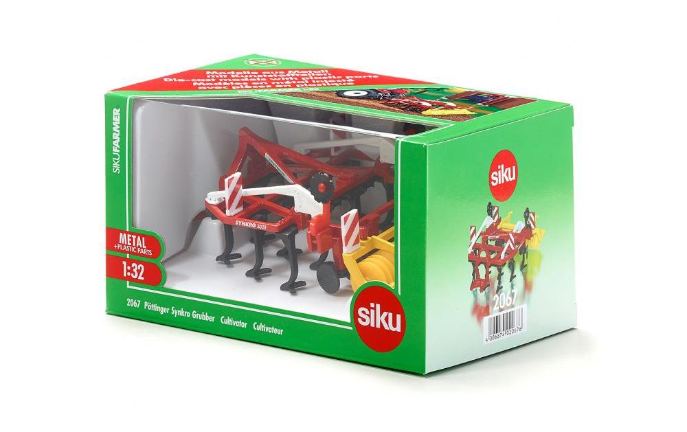 Grubber Pöttinger Synkro 1:32Siku Farmer Grubber Anbaugerät