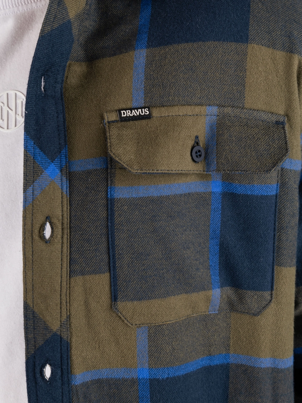 Dravus Sherpa Flannel Shirt green