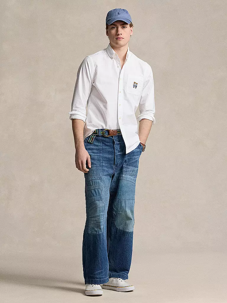 POLO RALPH LAUREN Hemd Classic Fit weiss