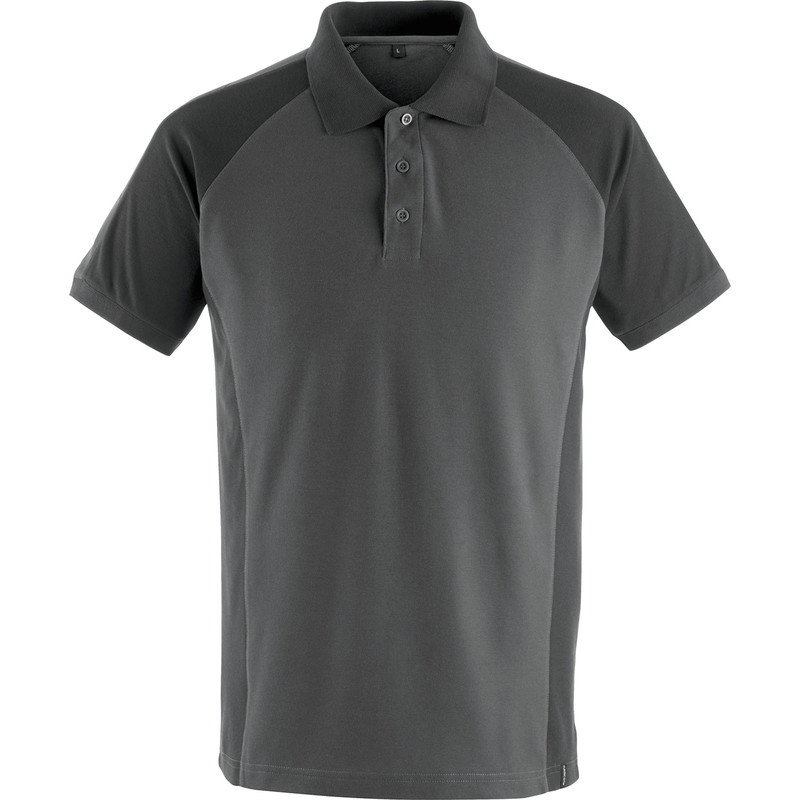 MASCOT® Bottrop poloshirt S antraciet/zwart
