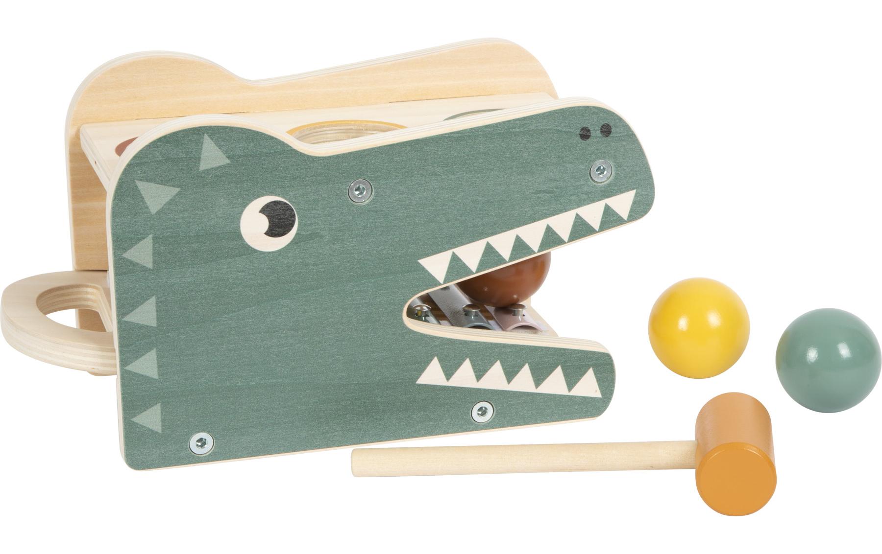 Klopfspiel mit Xylophon «Safari»Holzspielzeug zum Klopfen und Musizieren