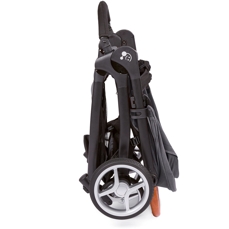 GESSLEIN Buggy SMILOO Happy+ blackcognac steel grey