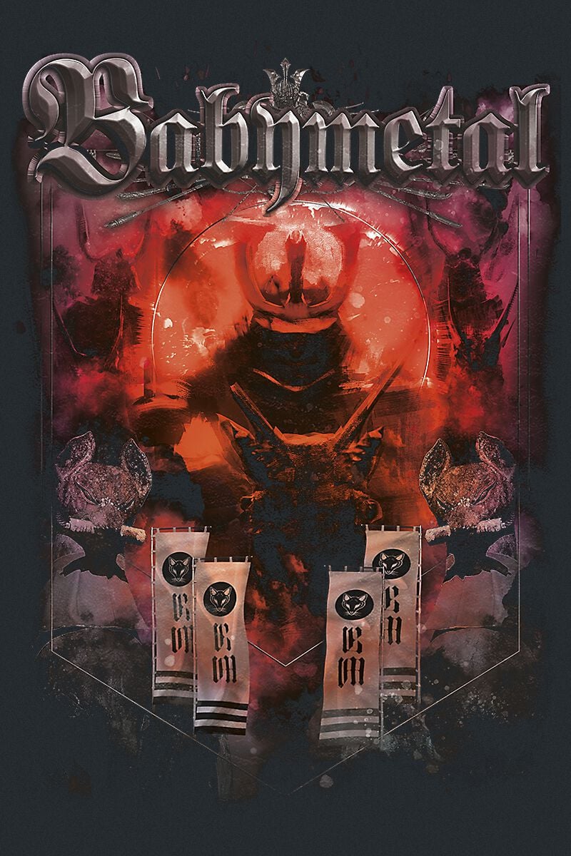Red Demon Flags | Babymetal T-Shirt Manches courtes