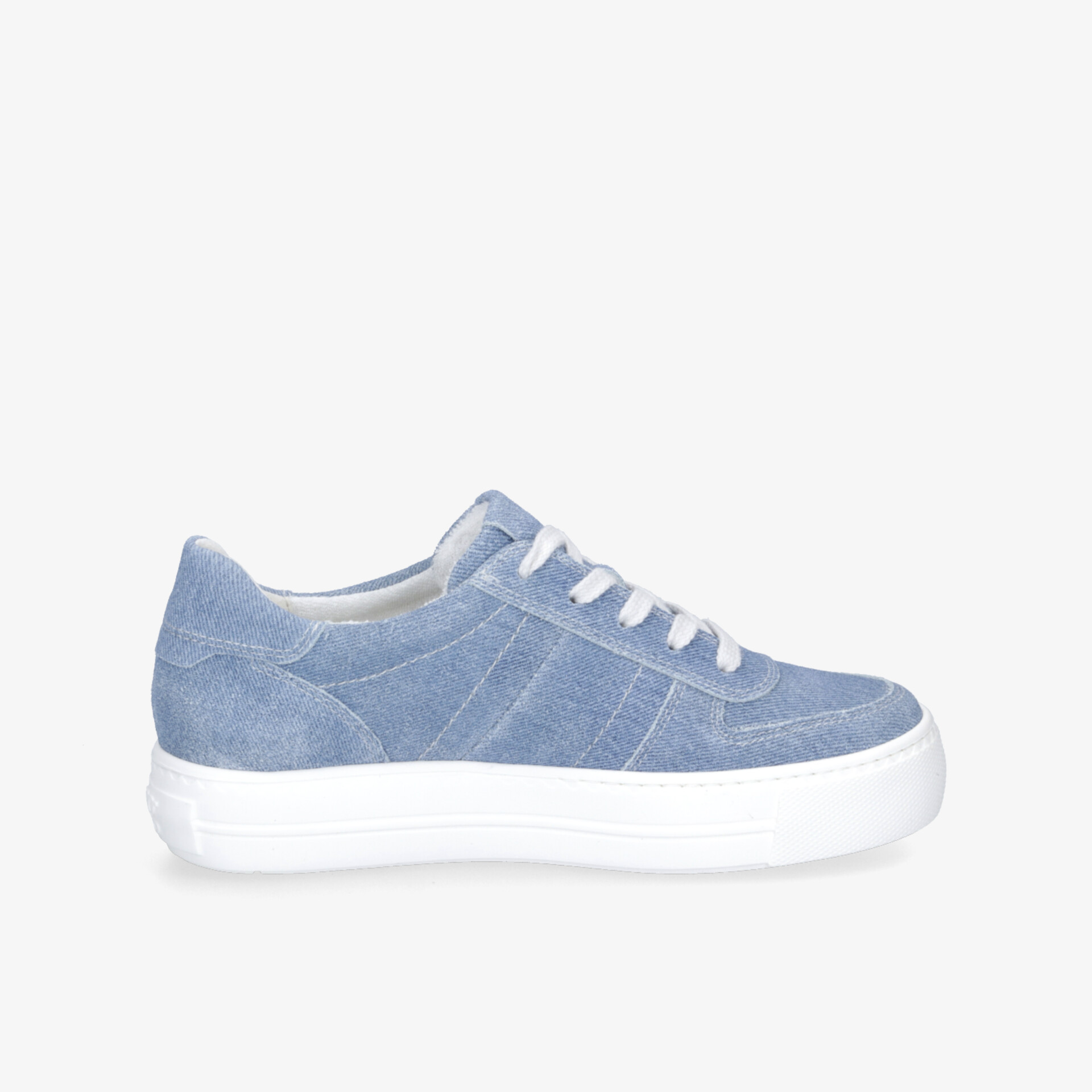 paul green Damen Plateau Sneaker blau