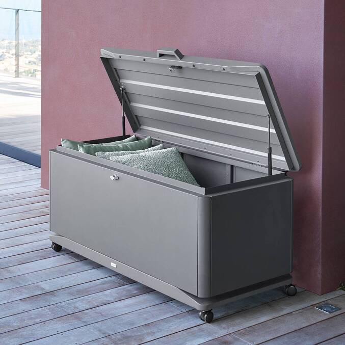 Coffre de rangement ALUMIA Graphite