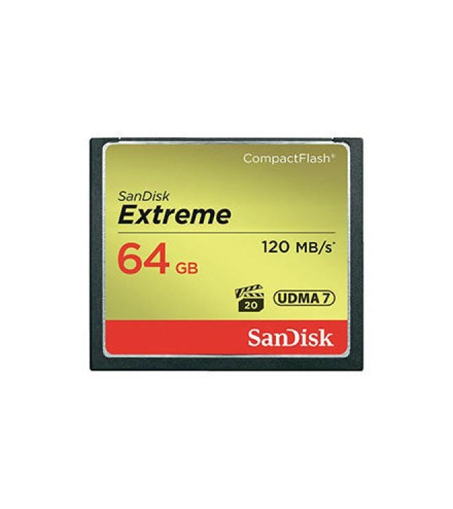 SanDisk CF-Karte Extreme 64 GB CompactFlash-Karte, 64 GB