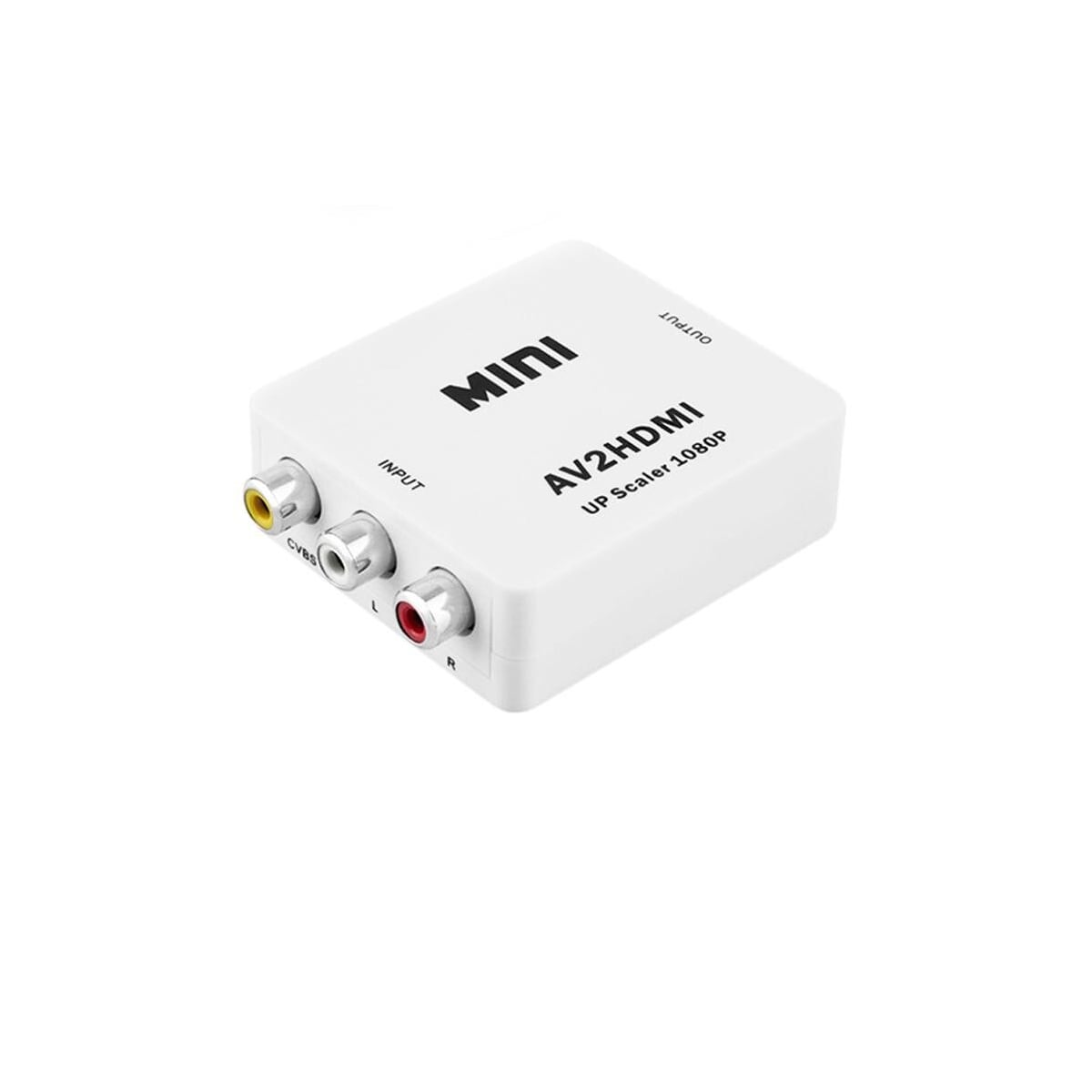 RCA til HDMI-adapter / signalomformer Hvit