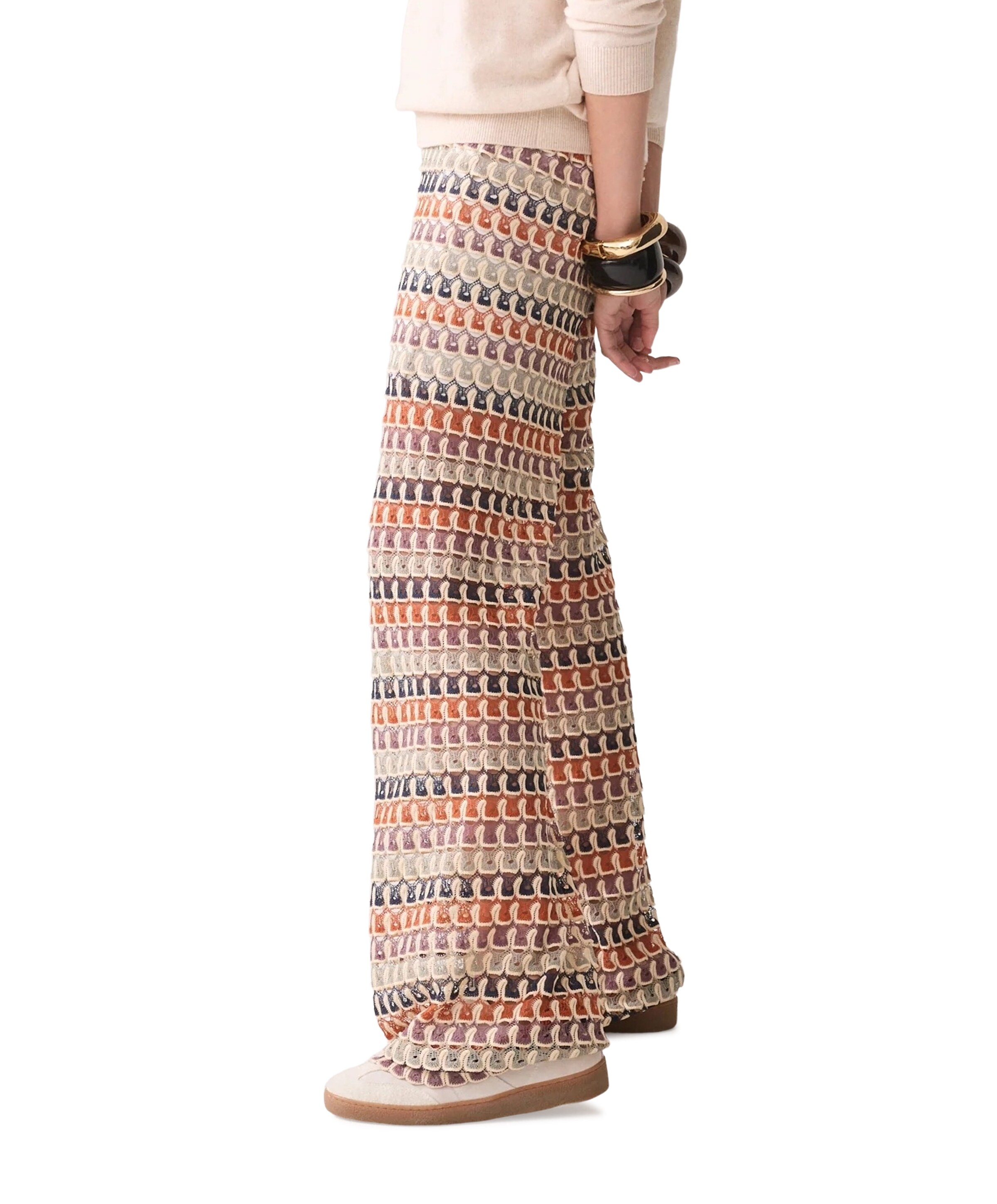 Summum Woman Crochet dames broek multicolor