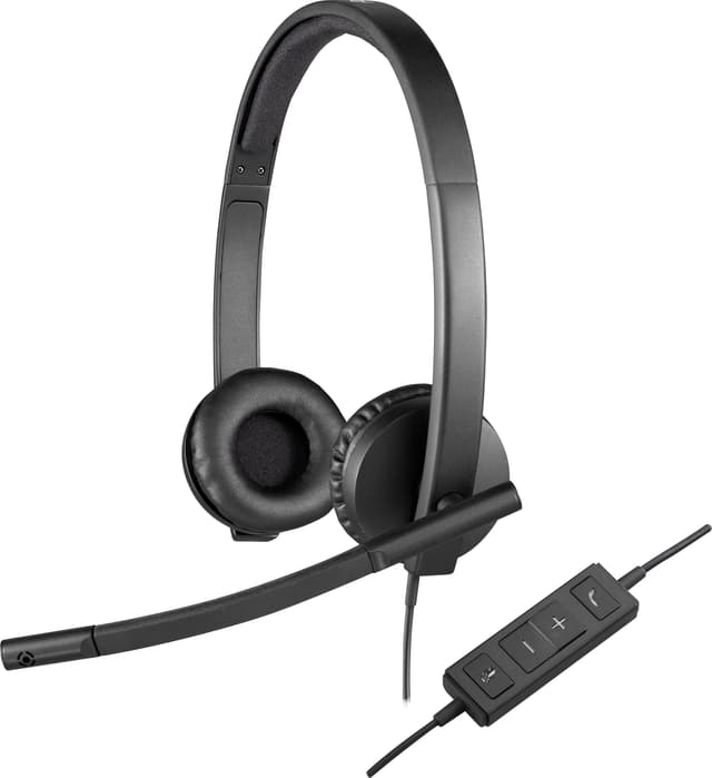 Logitech USB Stereo H570e headset