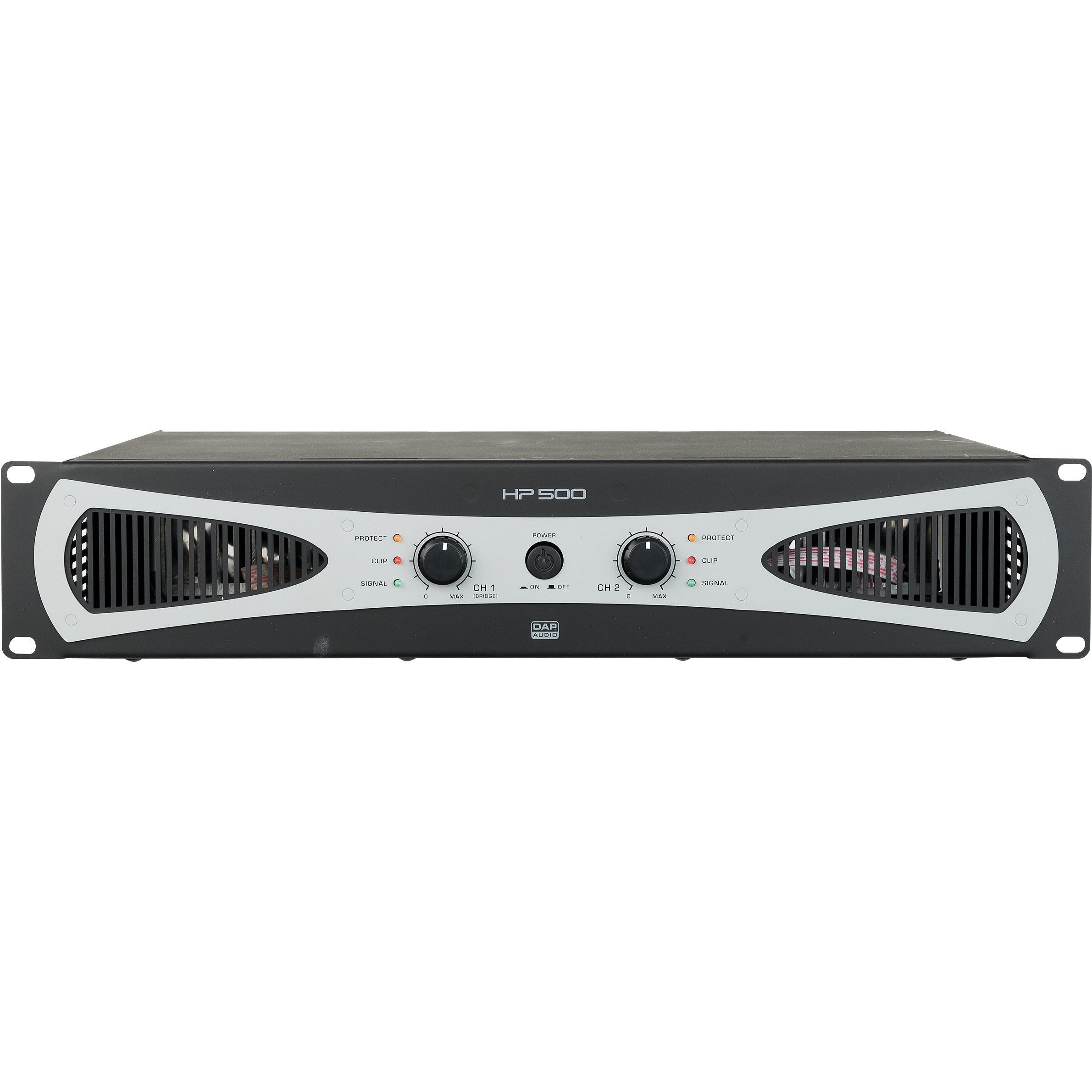 DAP HP-500 klasse AB versterker 2x 200W @ 4 Ohm