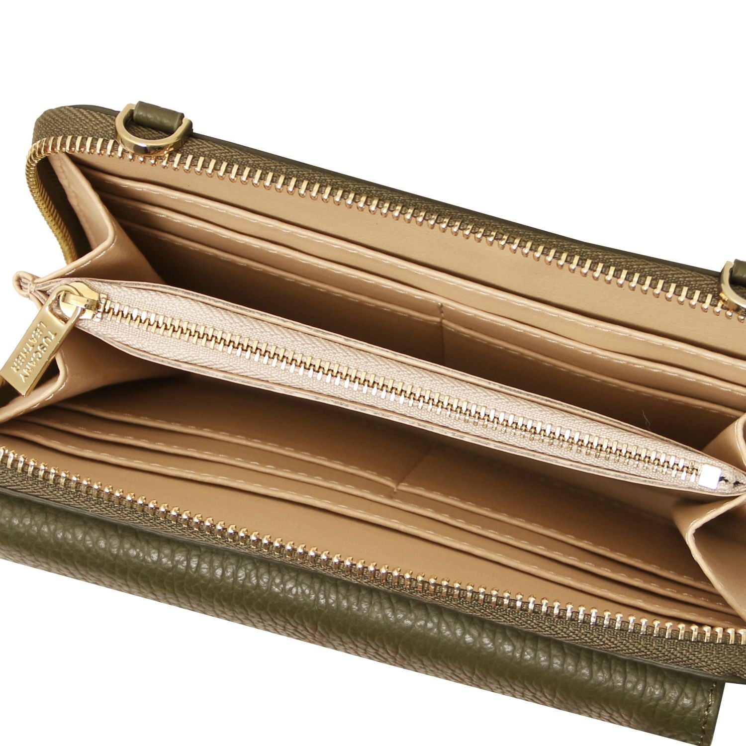 TL142433 – Urania – leren Portemonnee/phone holder with strap
