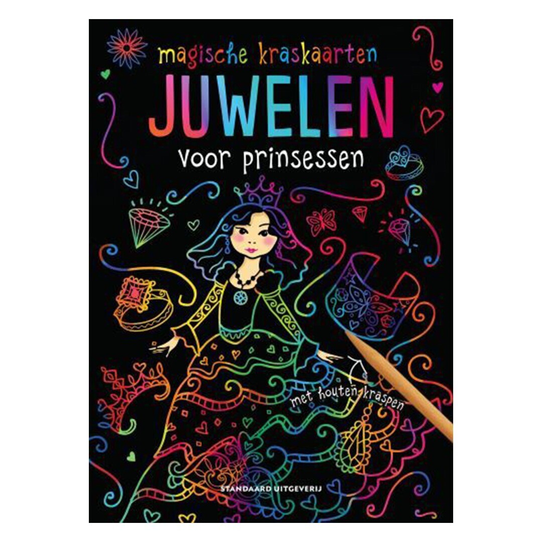 Kraskaarten juwelen voor prinsessen