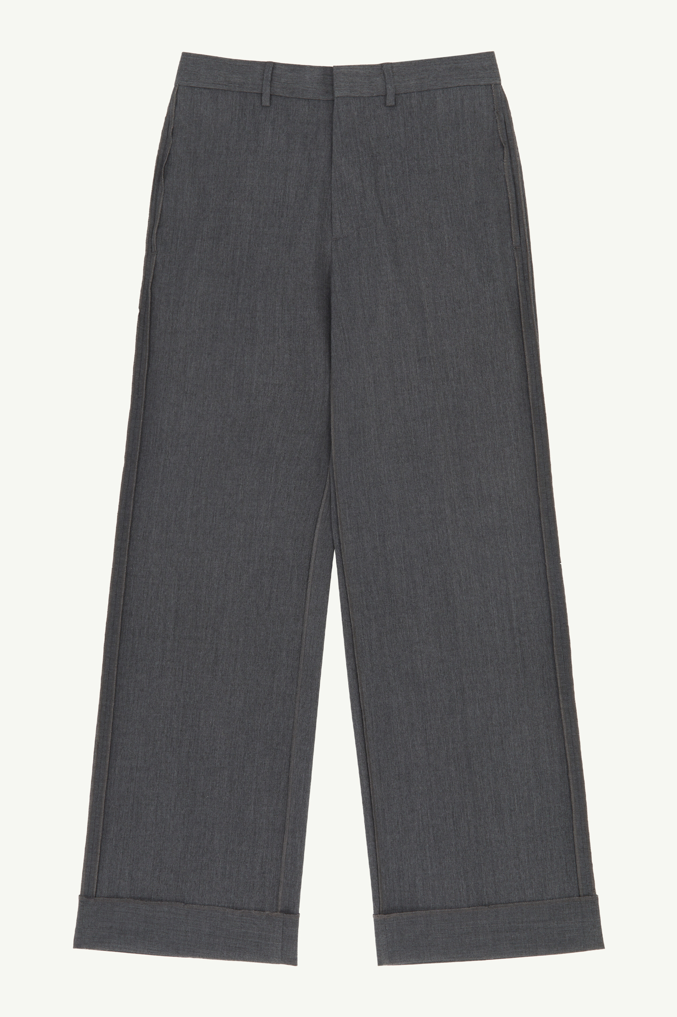 Pantalon ajusté en mélange de laine pour homme | MM6