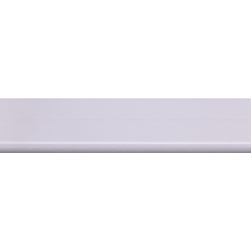 Vouwhoek MDF wit folie 21x21 mm 260 cm