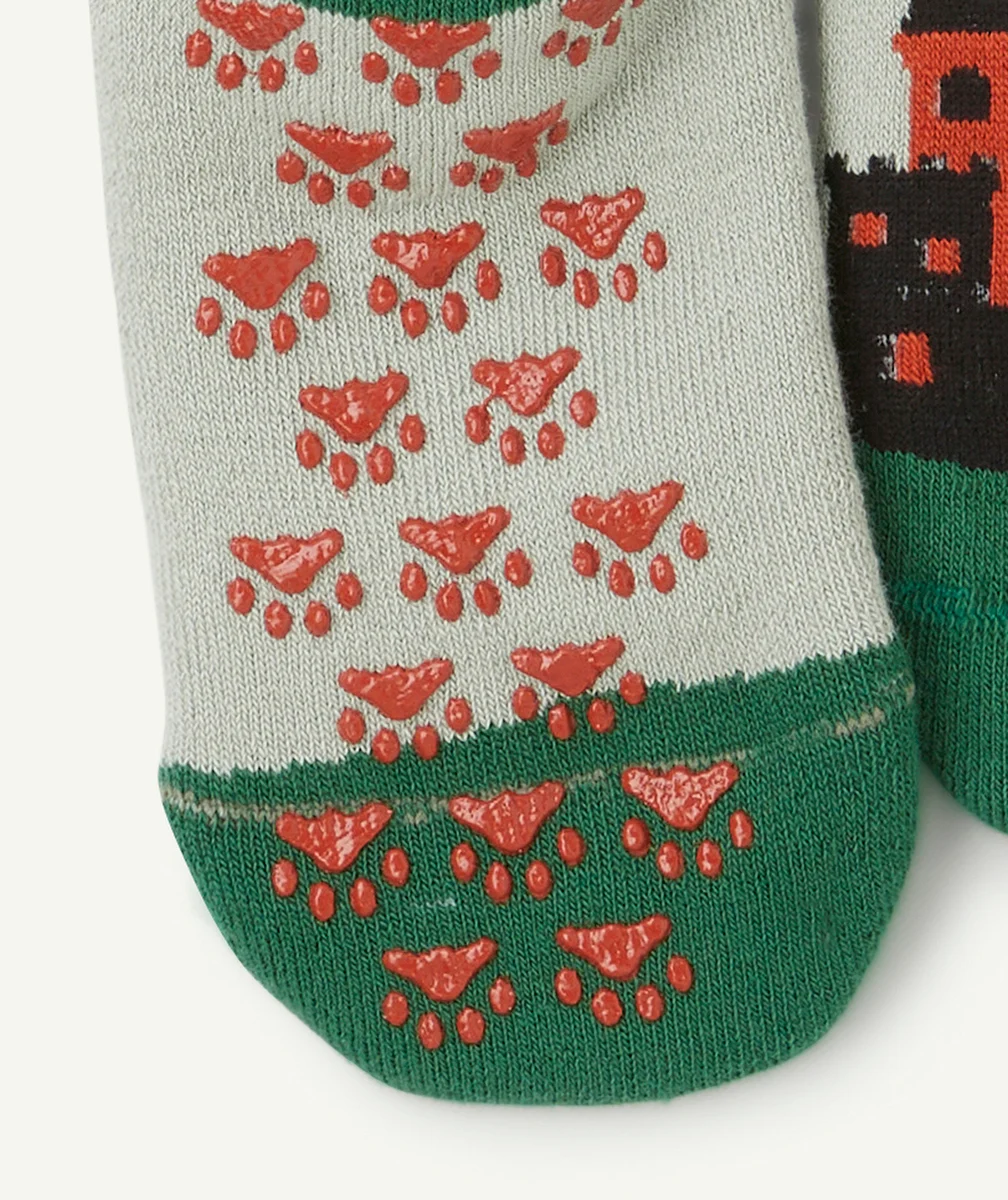 JIMMY LIONPAIRE DE CHAUSSETTES ANTIDÉRAPANTES THÈME CHAT POTTÉ