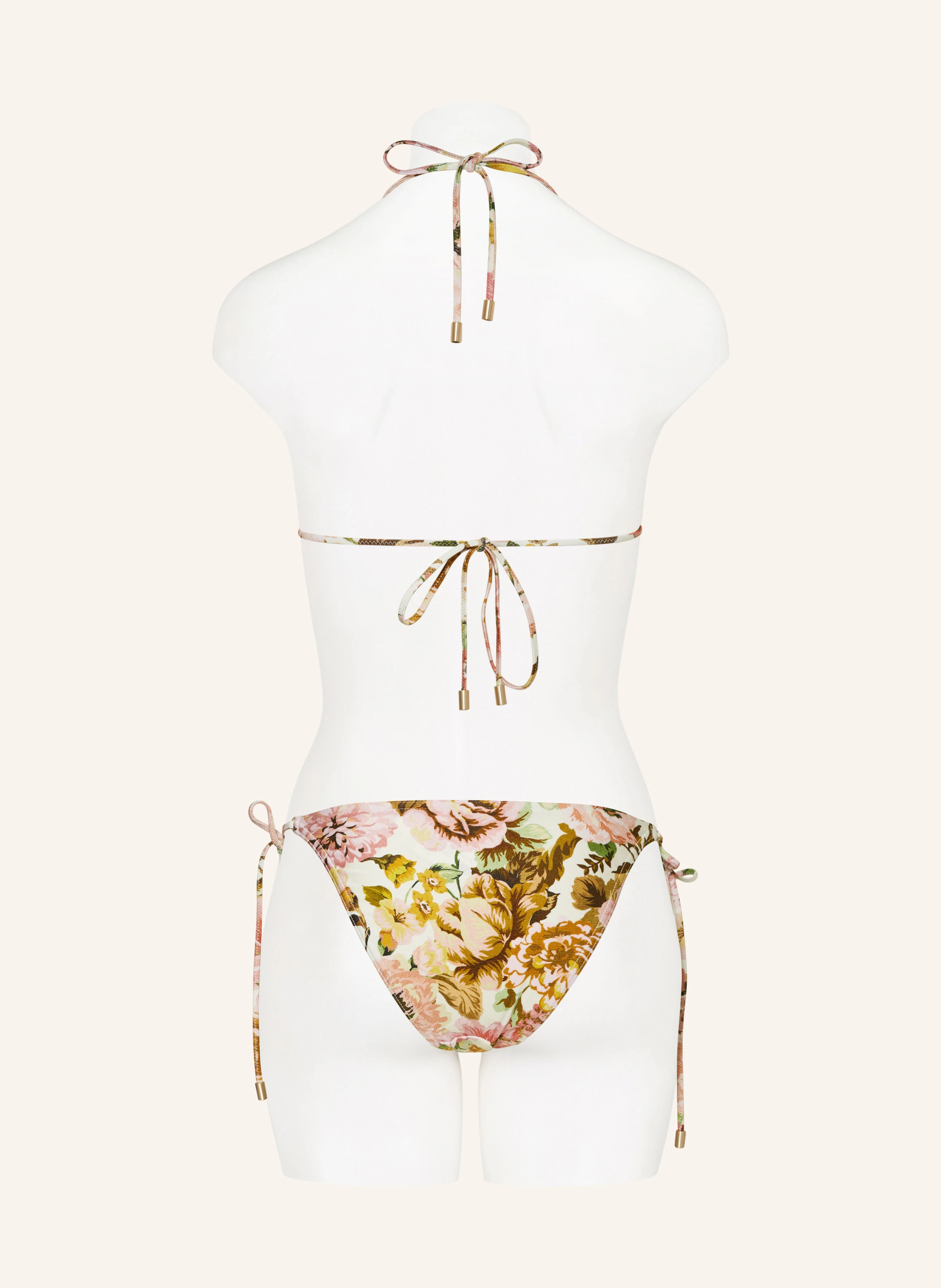 ZIMMERMANN Triangel-Bikini GOLDEN