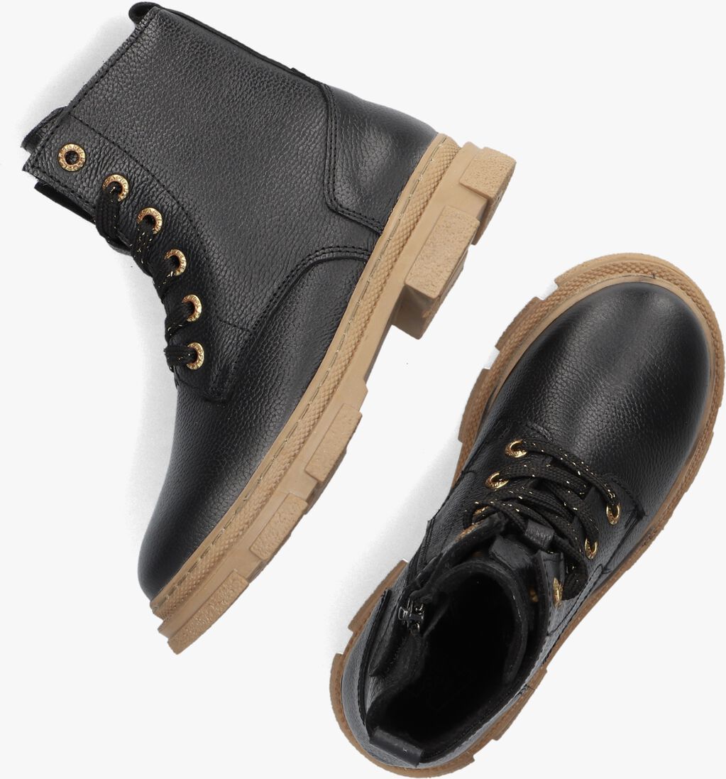 APPLES & PEARS zwarte apples & pears veterboots b0011854