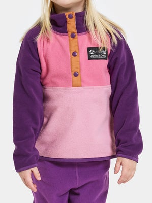 Didriksons Monte Fleecegenser, Light Heather Pink