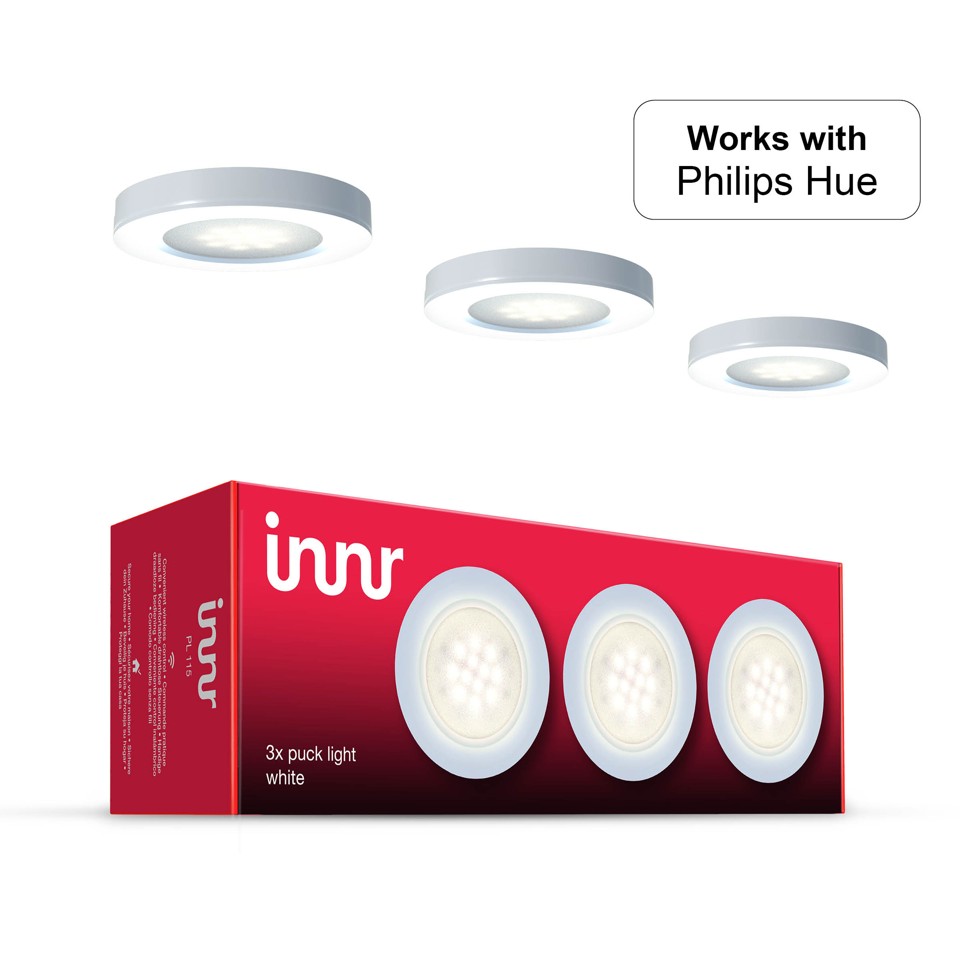 Innr - 3x Smart LED Puck Lights