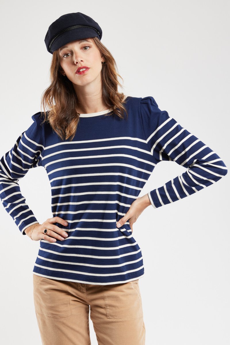 Marinière rayures fantaisie - coton léger
