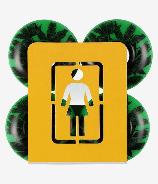 Girl Smoke Session Cruiser Rollen (green) 56mm 80A 4er Pack