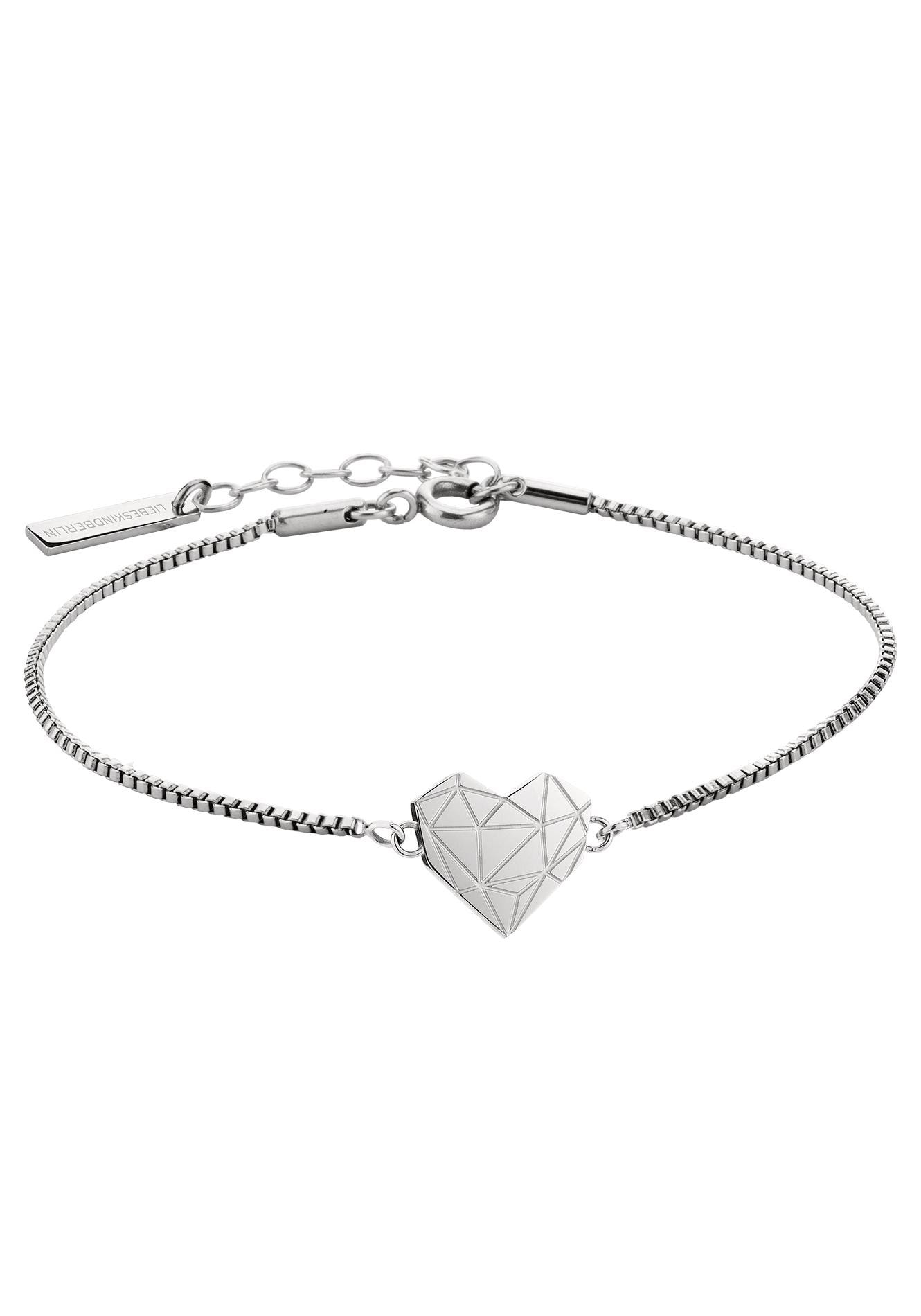 Liebeskind Berlin Armband »Schmuck Geschenk Edelstahl Armkette Herz«