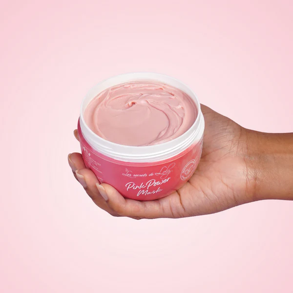 Les Secrets de Loly Pink Power Mask - Soin restructurant ultra protéiné 300 ML