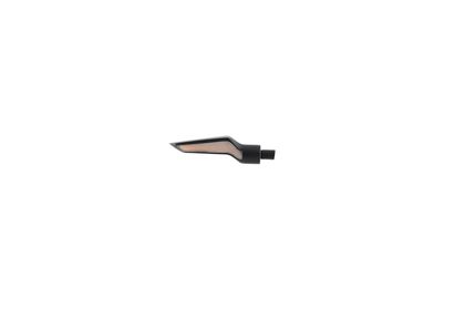 Clignotant LighTech E8 Led aluminium - noir (La paire)