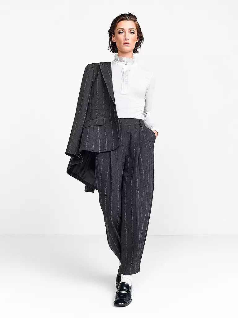 RICH & ROYAL Langarmshirt weiss