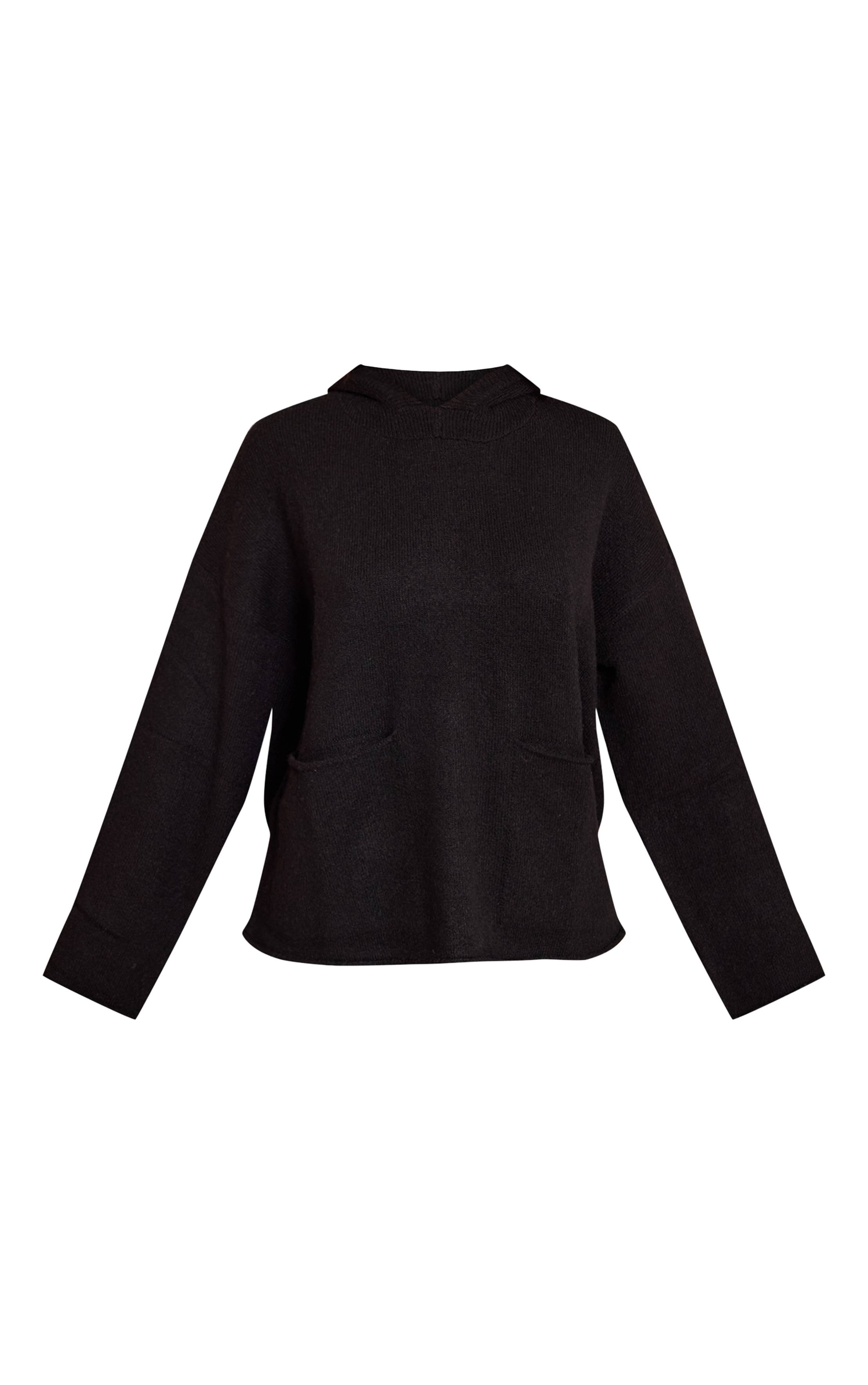 Noir Synthétiquell À Casynthétiqueche En Maille Luxe Avec Poche Petite