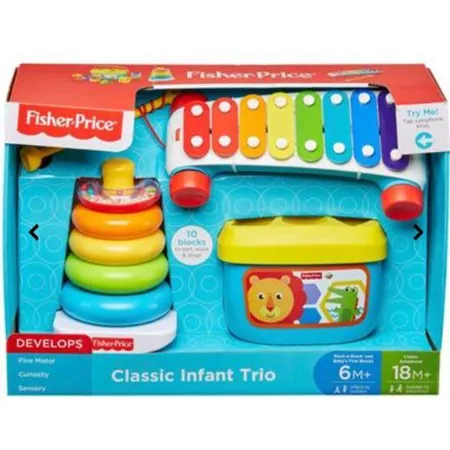 Fisher-Price Klassiker Trio Geschenkset