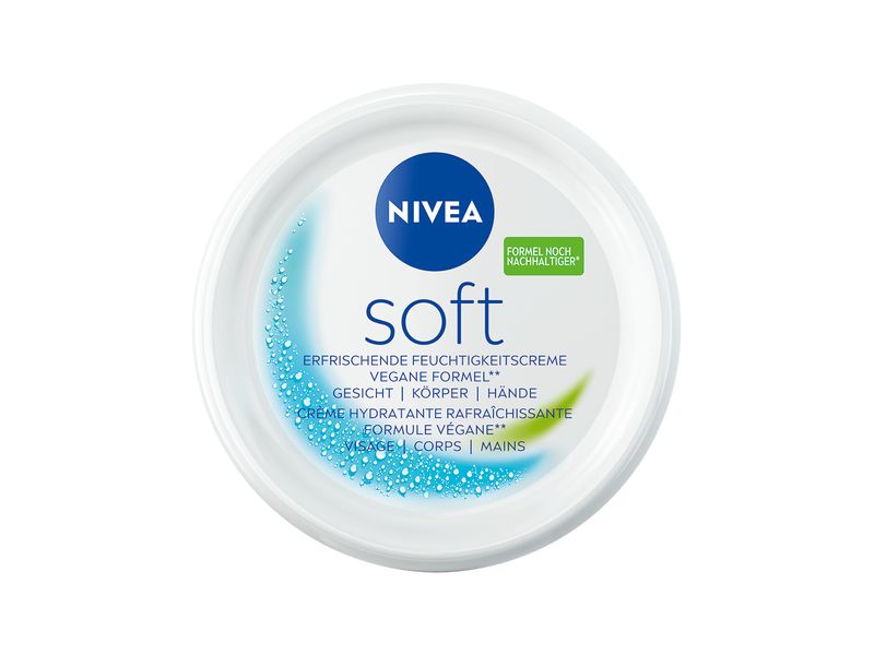 NIVEA Körpercrème Soft 300 ml Erfrischende und feuchtigkeitsspendende Körperpflege