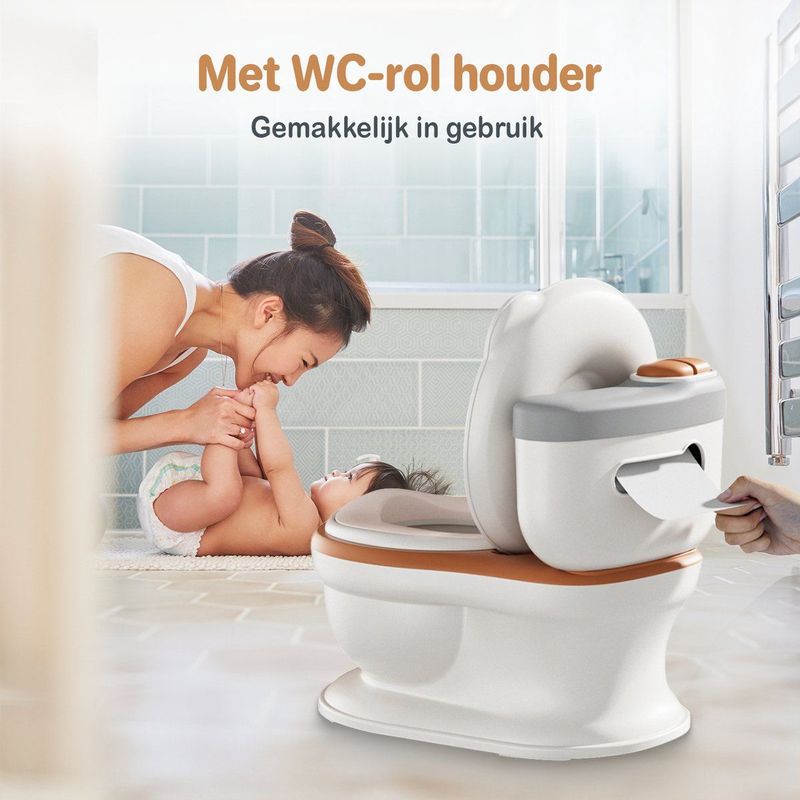 Twinky - Baby Potty - Compact - Inclusief Flush-geluid