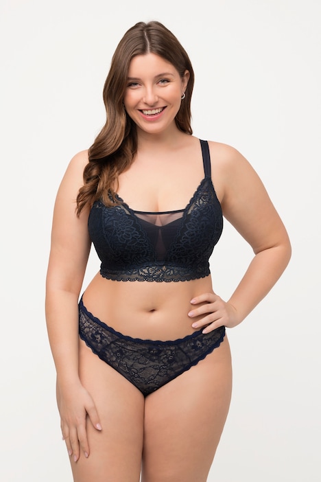 Bralette, Spitze, Softcups, ohne Bügel, Cup C-D