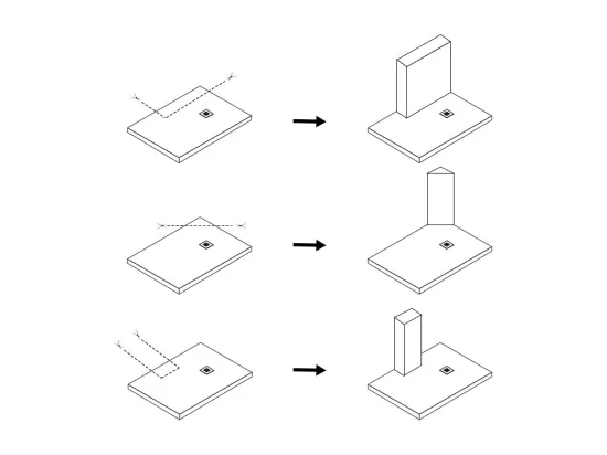 Receveur extra-plat à poser ou à encastrer découpable en résine SMC - Blanc - 160 x 90 cm - MIRNOSA
