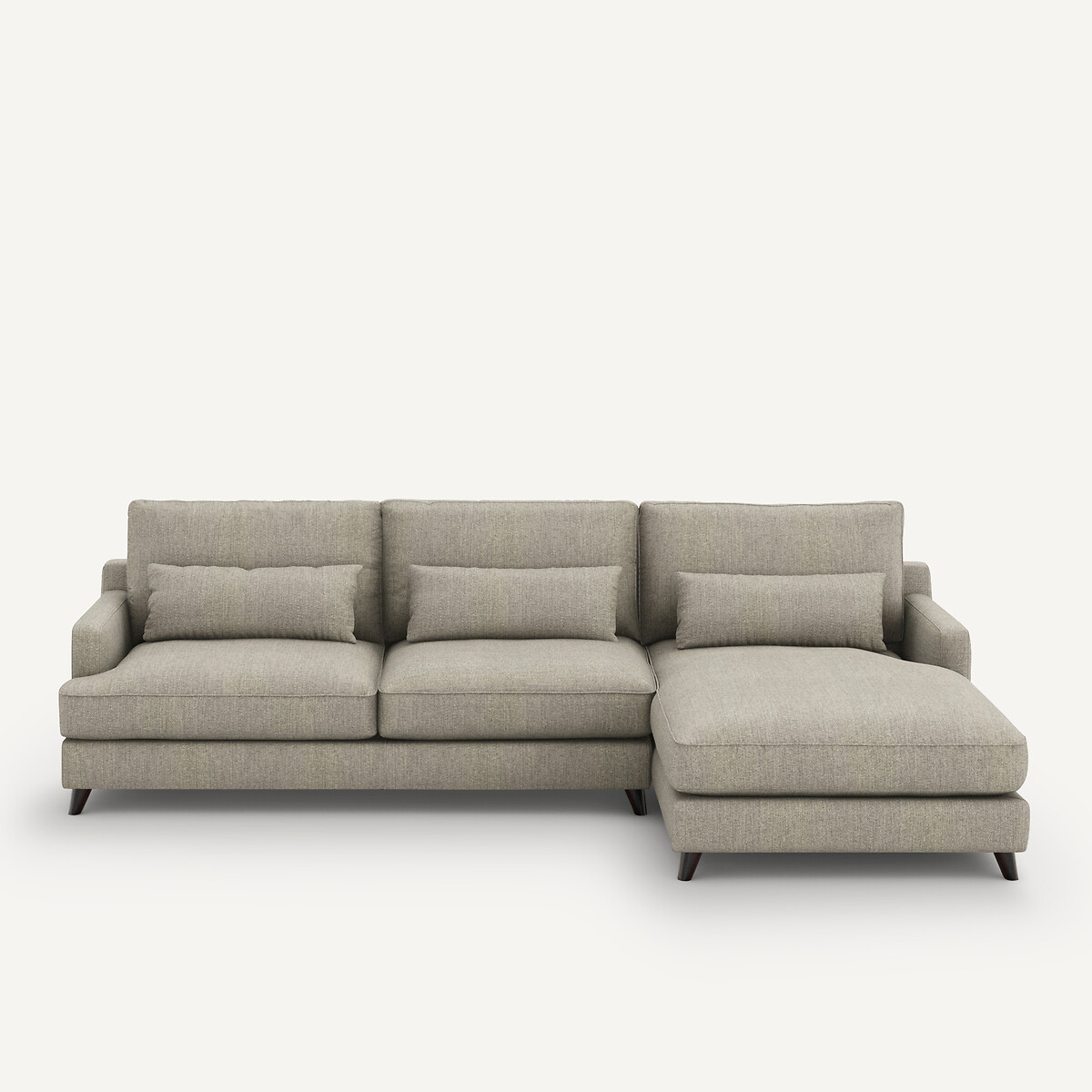 AM.PM<br>Sofá de canto em tweed, Alwine