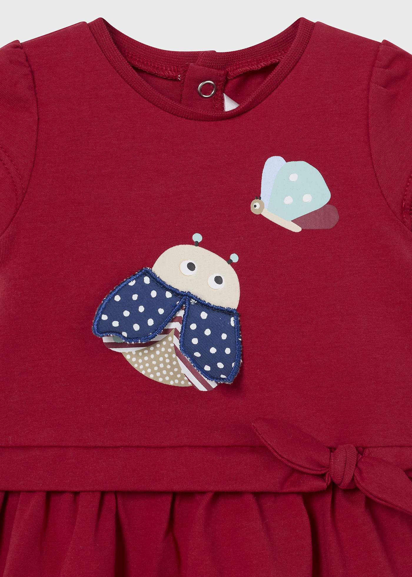 Vestido Better Cotton para Recém-Nascido