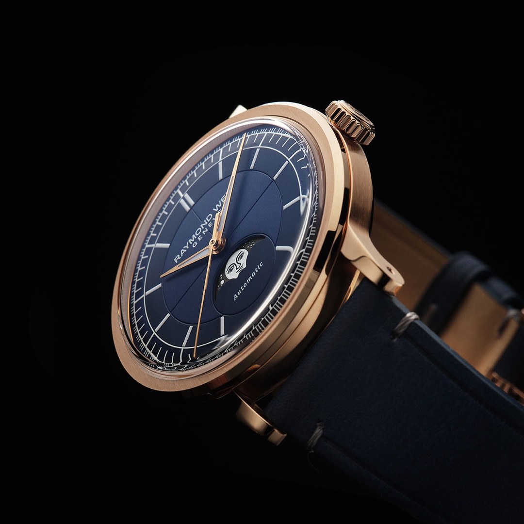 Raymond Weil Millesime Moon Phase Rosé Ø 39.5mm