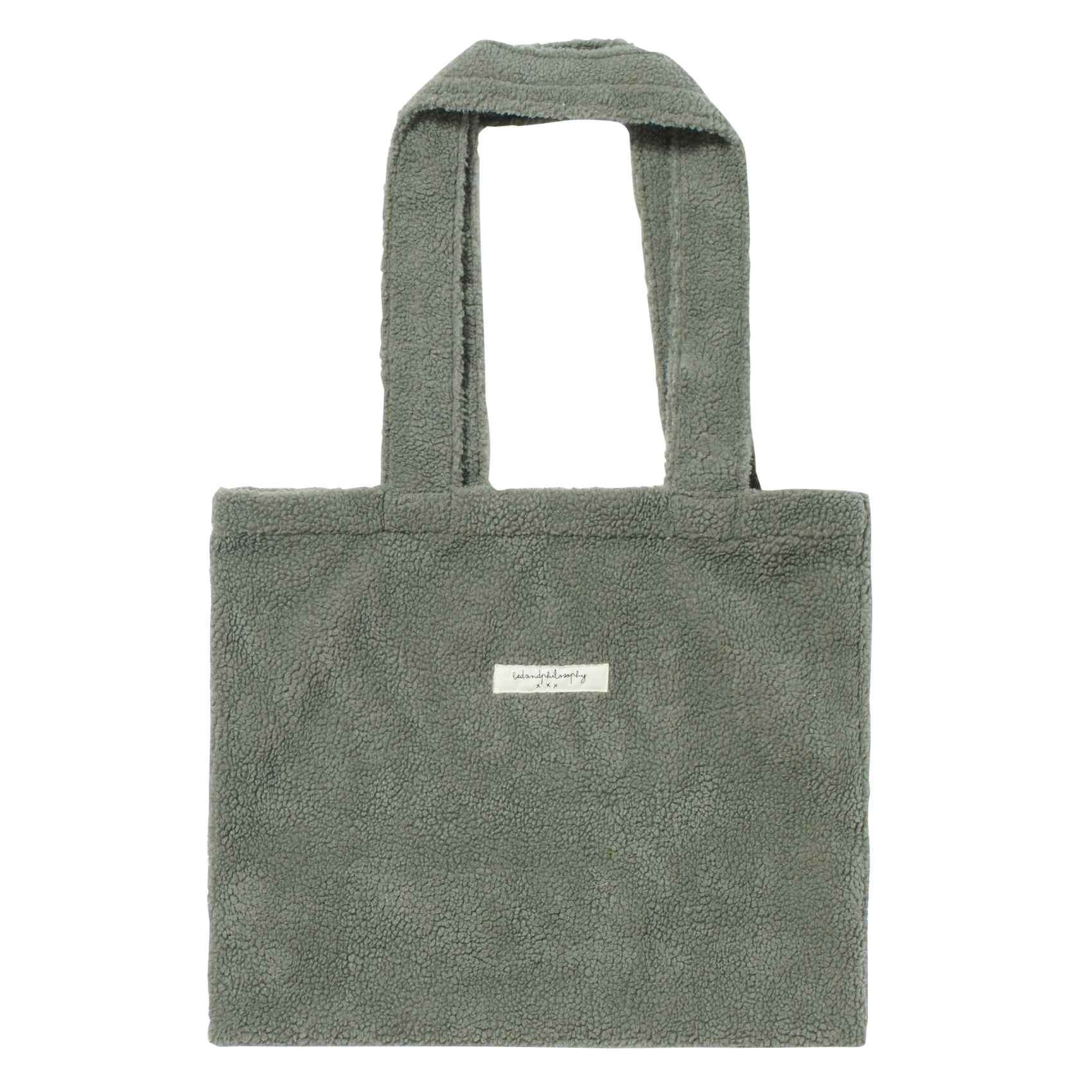 NOBEL - Sac cabas en moumoute | Vert