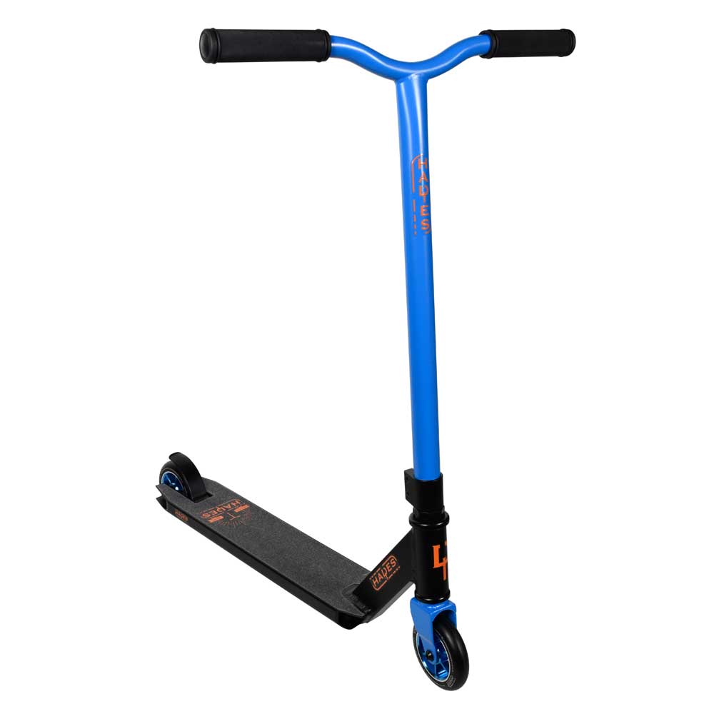 Hades Stunt Helios 20 Scooter schwarz blau orange