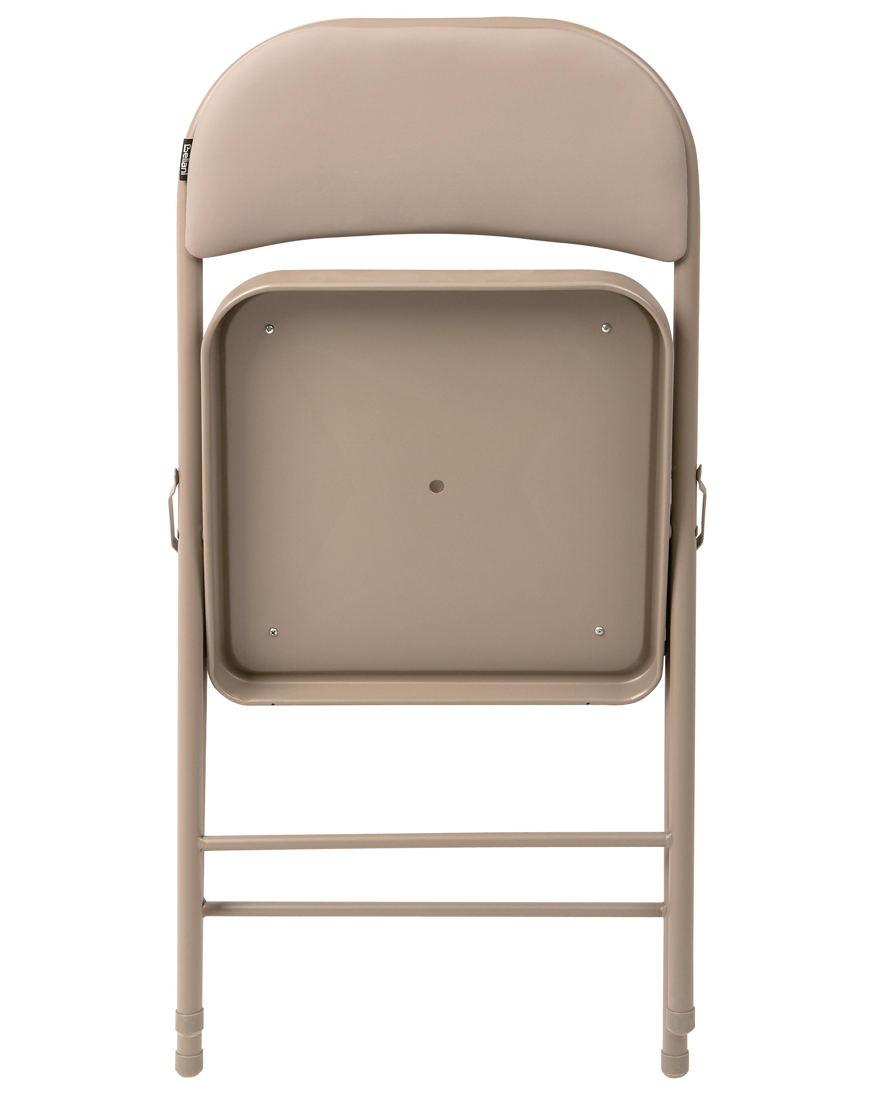 Set van 4 klapstoelen SHASTA Metaal Beige