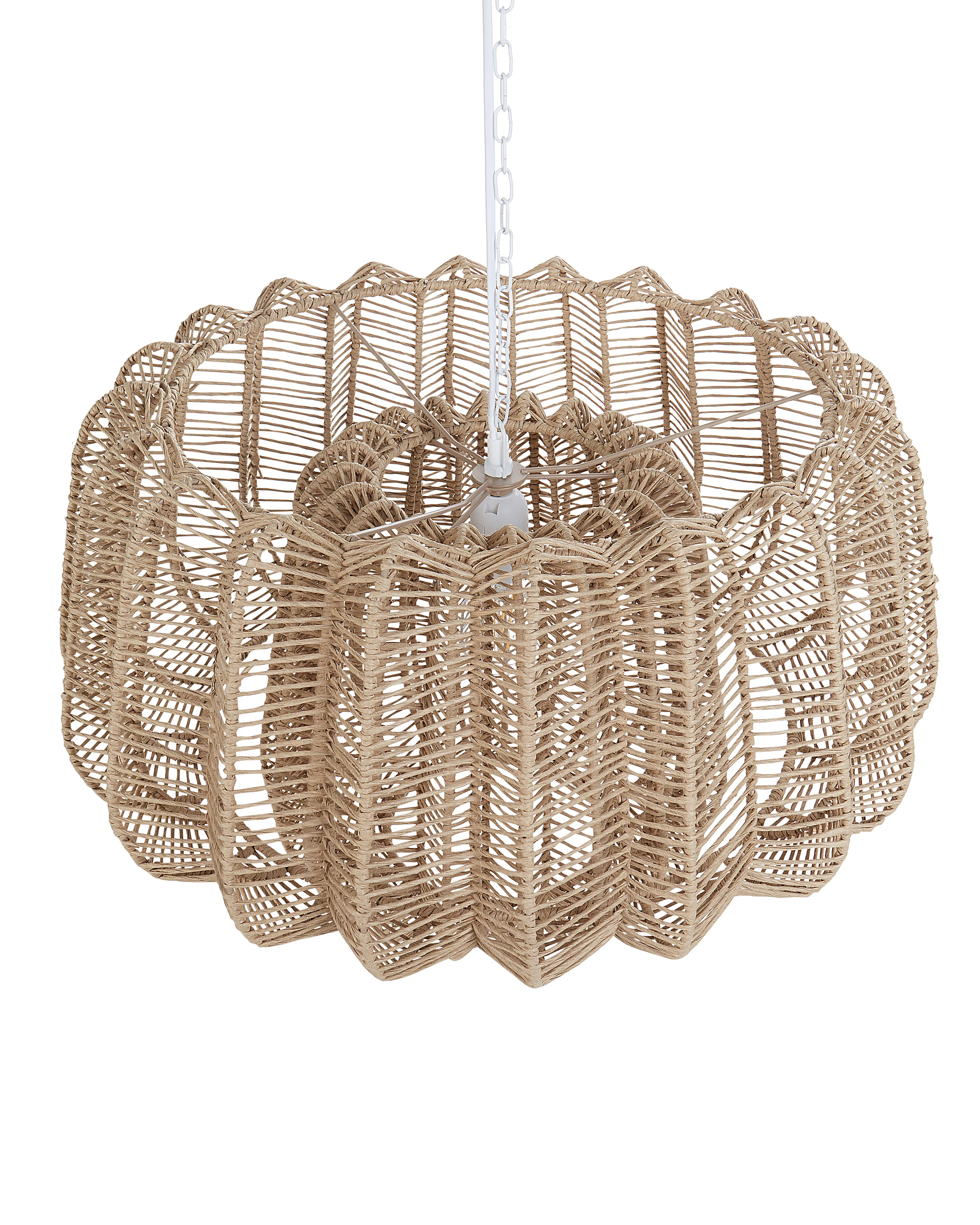 Hanglamp SAISI Papierkoord Beige