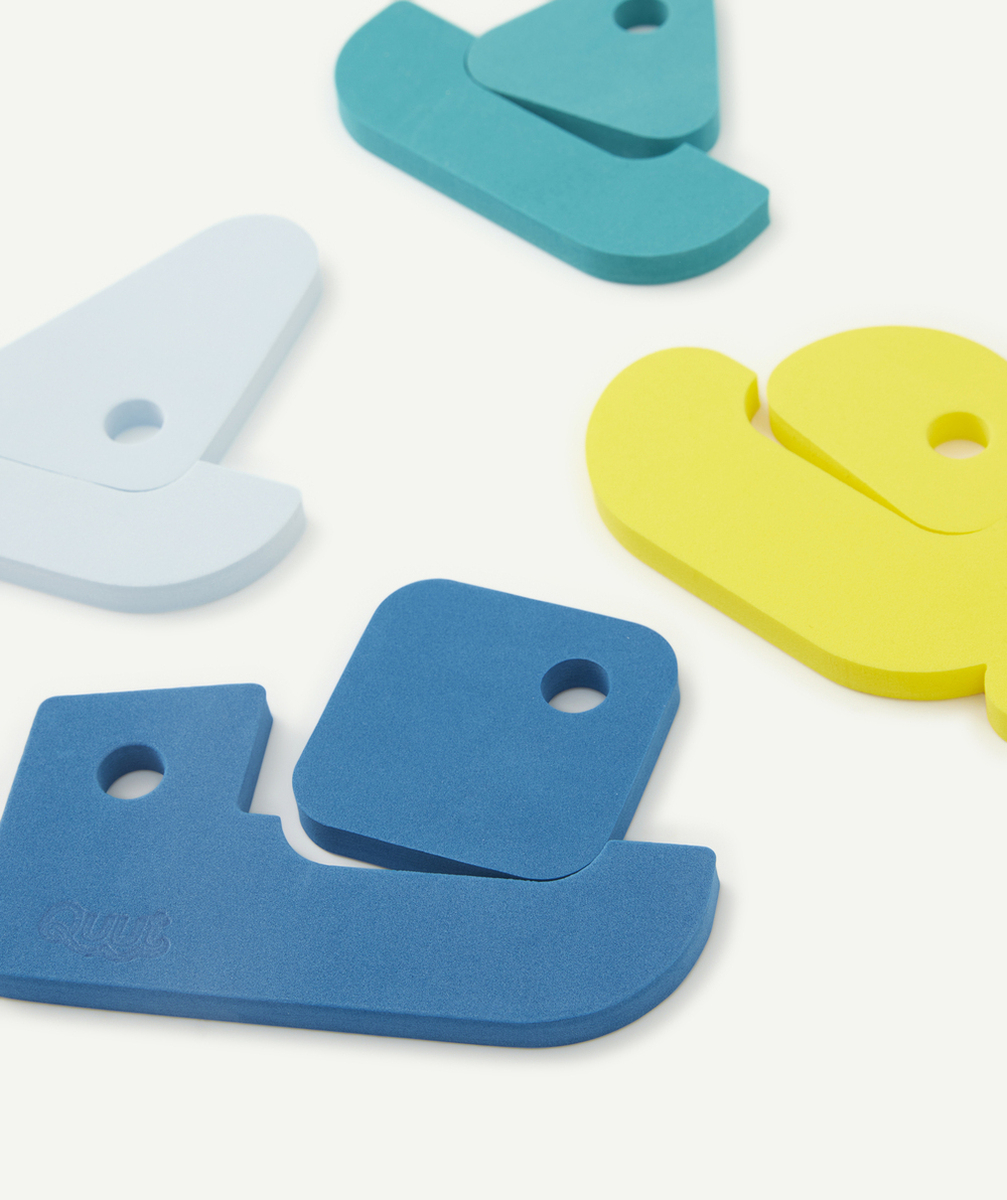QUUTPUZZLE DE BAIN BATEAUX