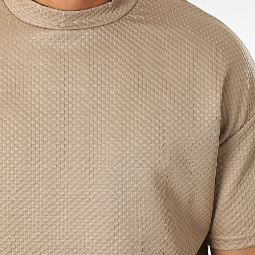 Ensemble Tee Shirt Et Pantalon Beige