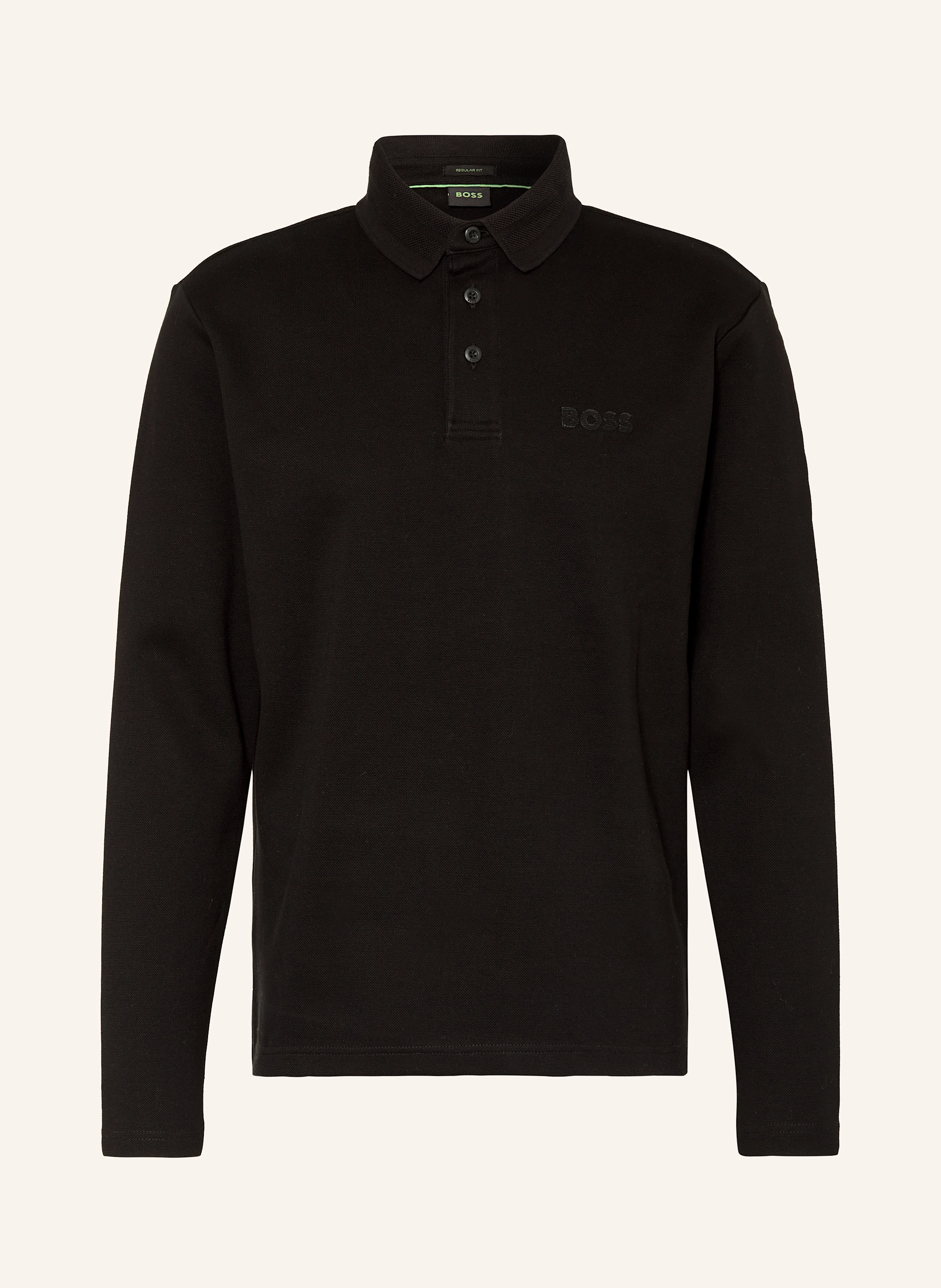 BOSS Piqué-Poloshirt PLISY MIRROR