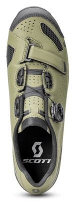 Chaussures VTT Homme Scott Comp Boa Vert/Noir