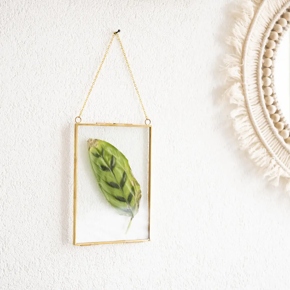 QUVIO Fotolijst met ketting 13 x 18cm - Goud