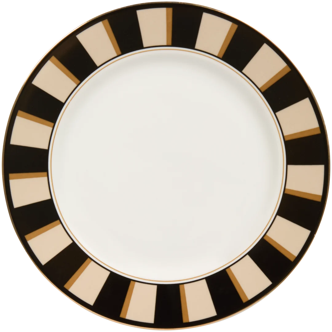 Petite assiette en porcelaine Sable