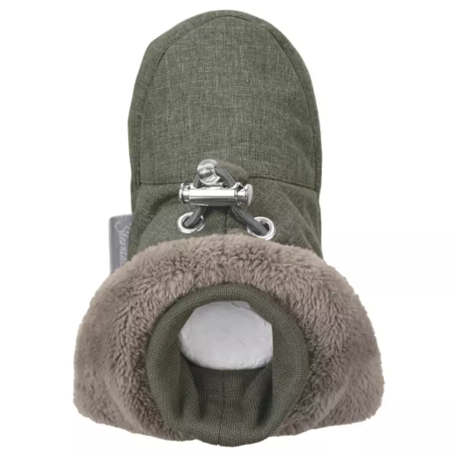Sterntaler Babyschuh grün melange